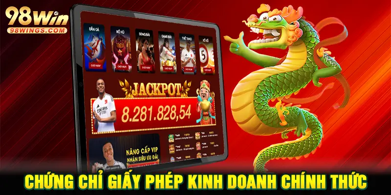 Chứng chỉ giấy phép kinh doanh chính thức